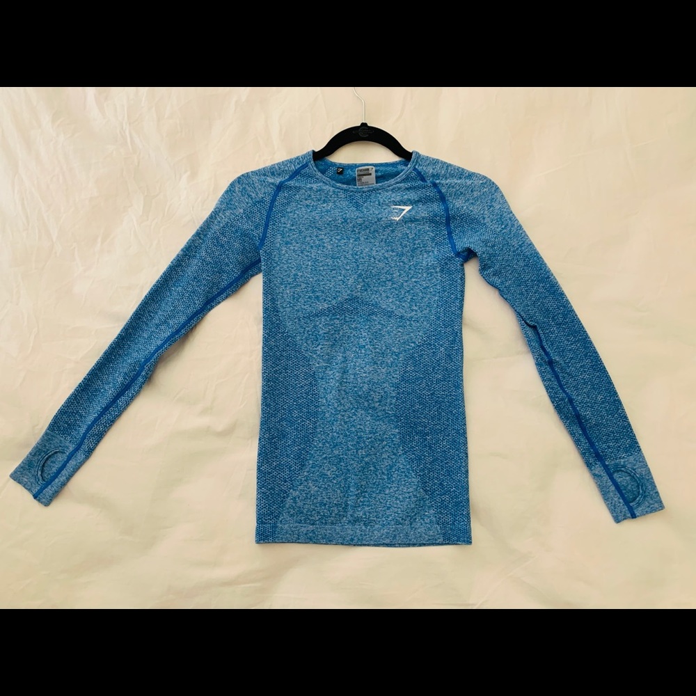 Gym Shark- Long sleeve workout shirt- Never Worn